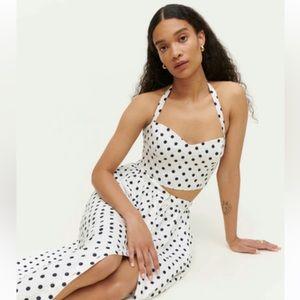 Reformation Orzo Linen Two-Piece Set